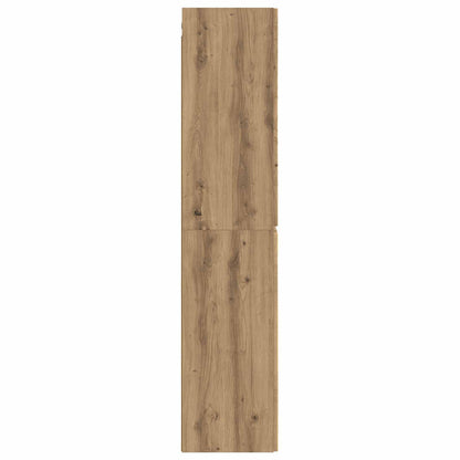 Wand Gemonteerde Badkamerkast Artisanaal eiken