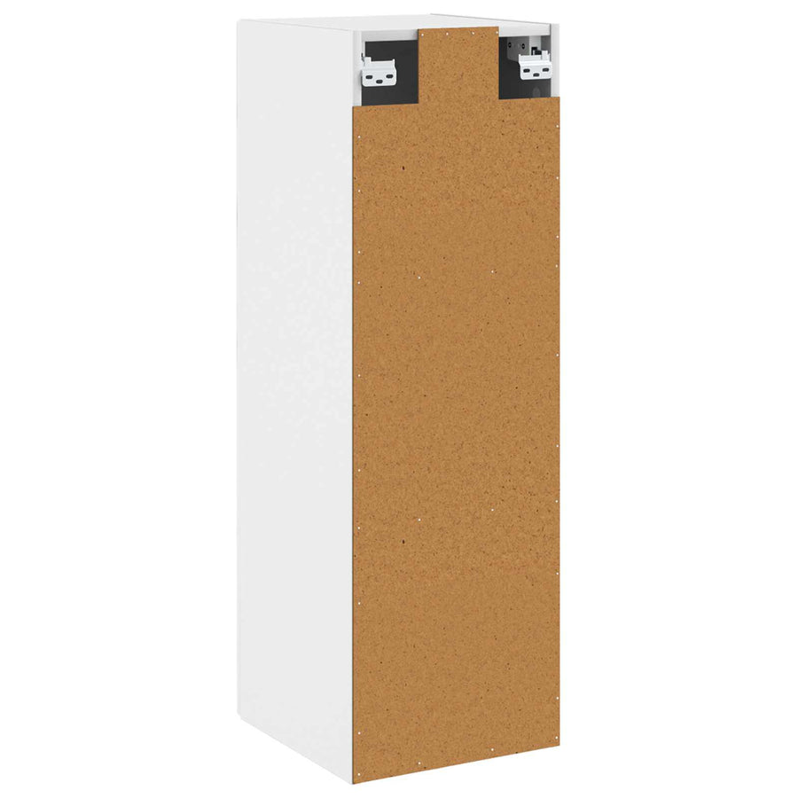 Wand Gemonteerde Badkamerkast Wit 33 x 34,5 x 60 cm