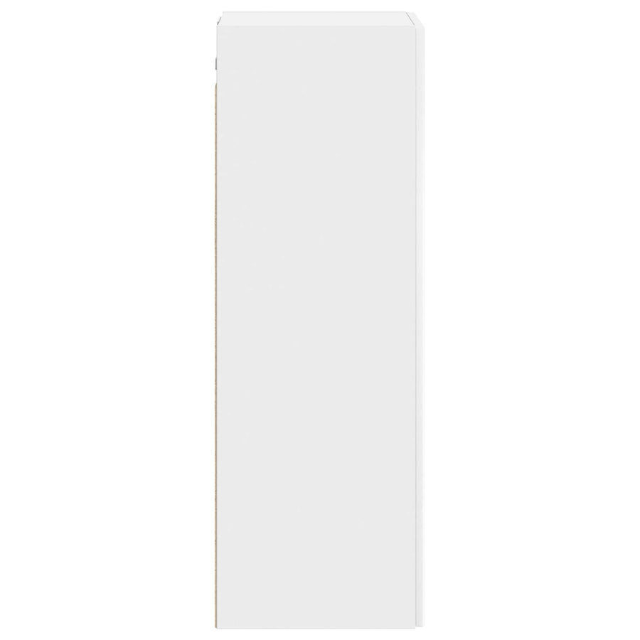 Wand Gemonteerde Badkamerkast Wit 33 x 34,5 x 60 cm