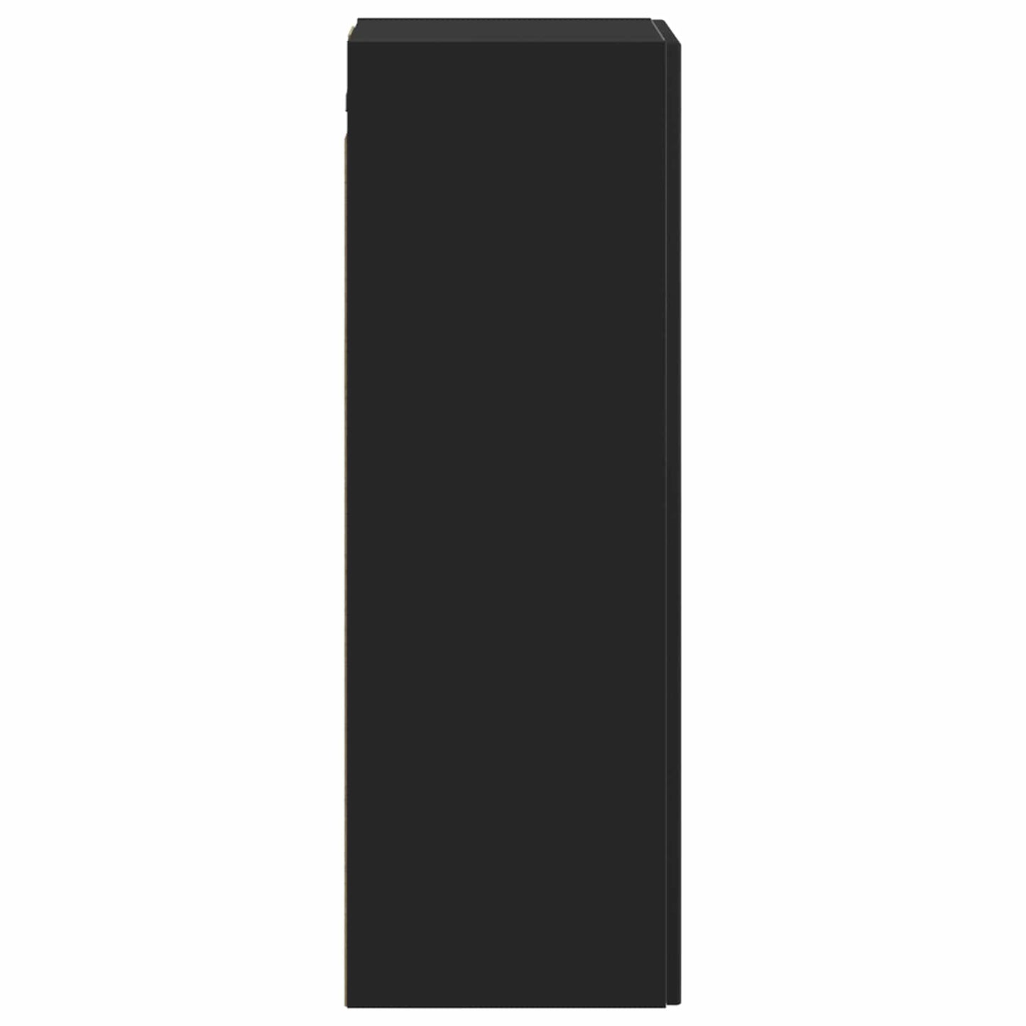Wand Gemonteerde Badkamerkast Zwart 33 x 34,5 x 60 cm