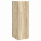 Wall-Mounted Bathroom Cabinet Sonoma Oak 33 x 34.5 x 60 cm
