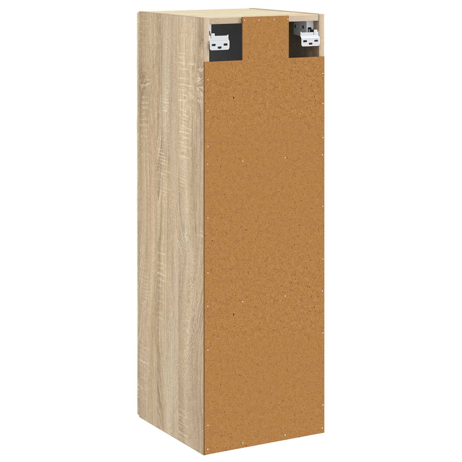 Wand Gemonteerde Badkamerkast Sonoma Eiken 33 x 34,5 x 60 cm