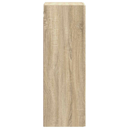Wand Gemonteerde Badkamerkast Sonoma Eiken 33 x 34,5 x 60 cm