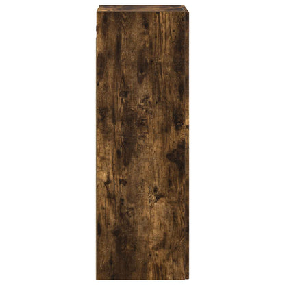 Wand Gemonteerde Badkamerkast Gerookt eiken 33 x 34,5 x 60 cm
