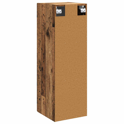 Wand Gemonteerde Badkamerkast Oud hout 33 x 34,5 x 60 cm