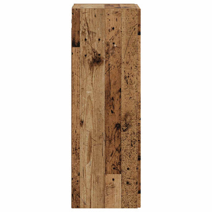 Wand Gemonteerde Badkamerkast Oud hout 33 x 34,5 x 60 cm
