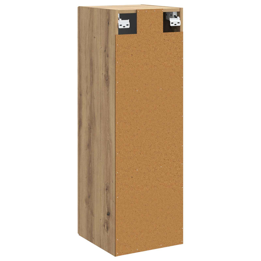 Wand Gemonteerde Badkamerkast Artisanaal eiken