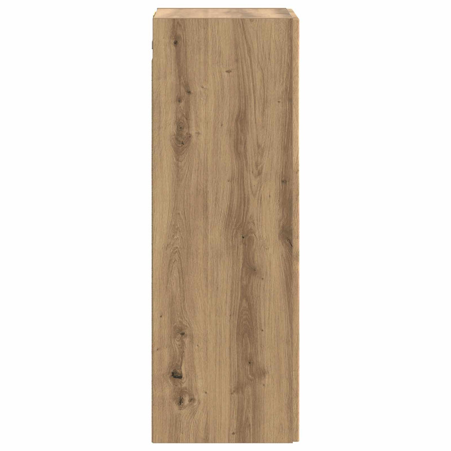 Wand Gemonteerde Badkamerkast Artisanaal eiken
