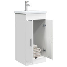 Badkamermeubel met Wasbak Wit 42 x 40 x 84,5 cm Bewerkt hout