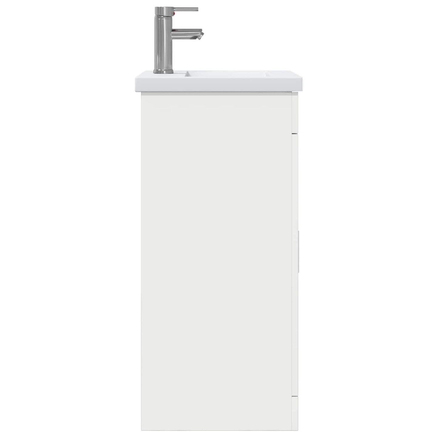 Badkamermeubel met Wasbak Wit 42 x 40 x 84,5 cm Bewerkt hout