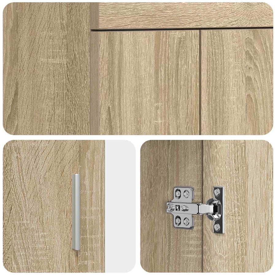 Badkamermeubel met Wasbak Sonoma Eiken 42 x 40 x 84,5 cm