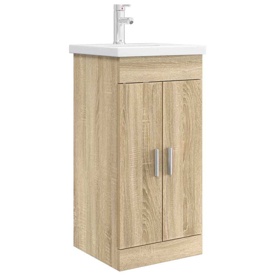 Badkamermeubel met Wasbak Sonoma Eiken 42 x 40 x 84,5 cm