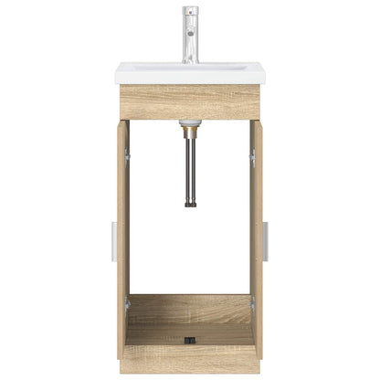 Badkamermeubel met Wasbak Sonoma Eiken 42 x 40 x 84,5 cm