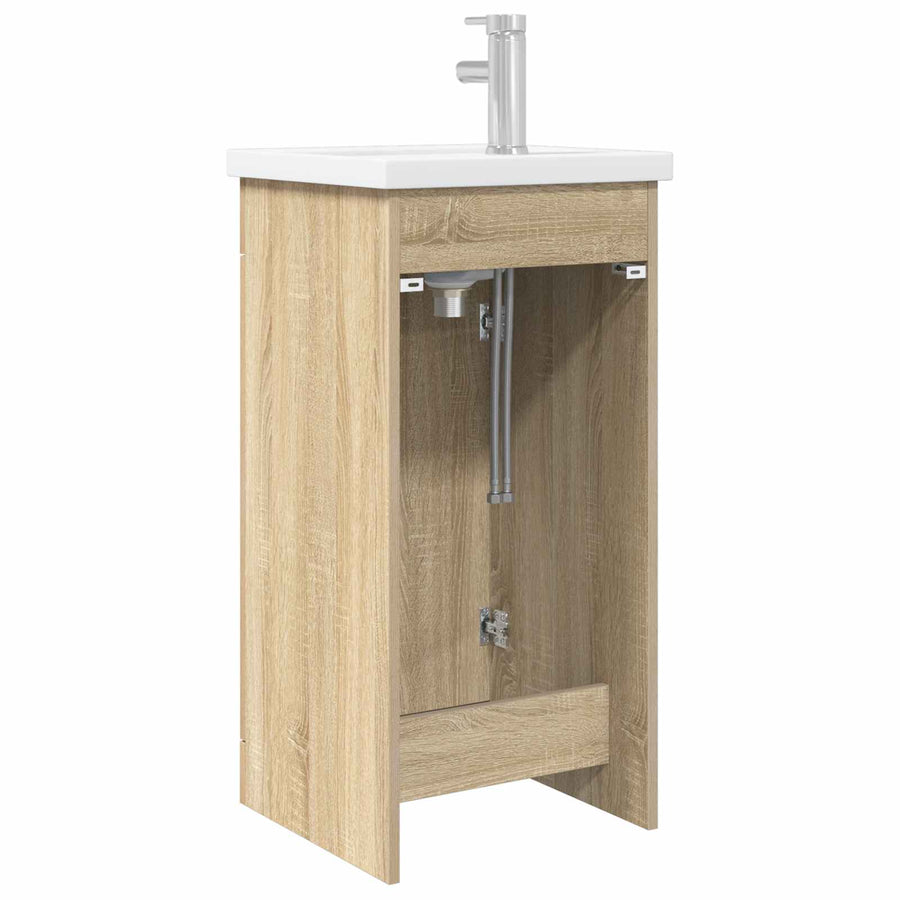 Badkamermeubel met Wasbak Sonoma Eiken 42 x 40 x 84,5 cm