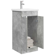 Badkamermeubel met Wasbak Betongrijs 42 x 40 x 84,5 cm