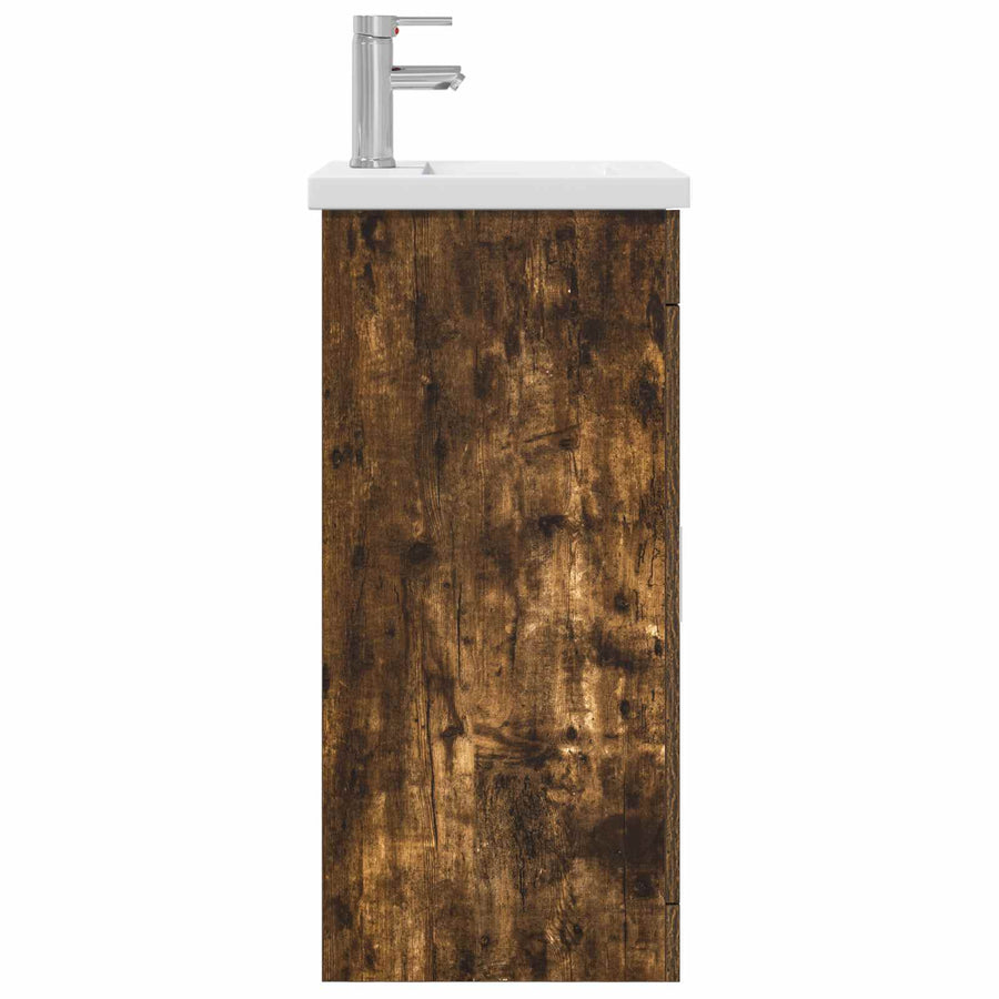 Badkamermeubel met Wasbak Gerookt eiken 42 x 40 x 84,5 cm