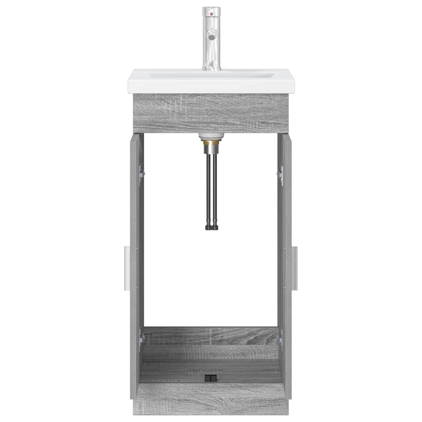 Badkamermeubel met Wasbak Grijs Sonoma 42 x 40 x 84,5 cm