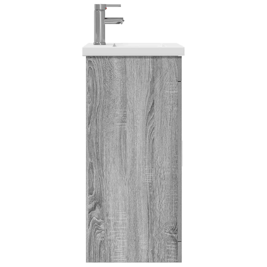 Badkamermeubel met Wasbak Grijs Sonoma 42 x 40 x 84,5 cm
