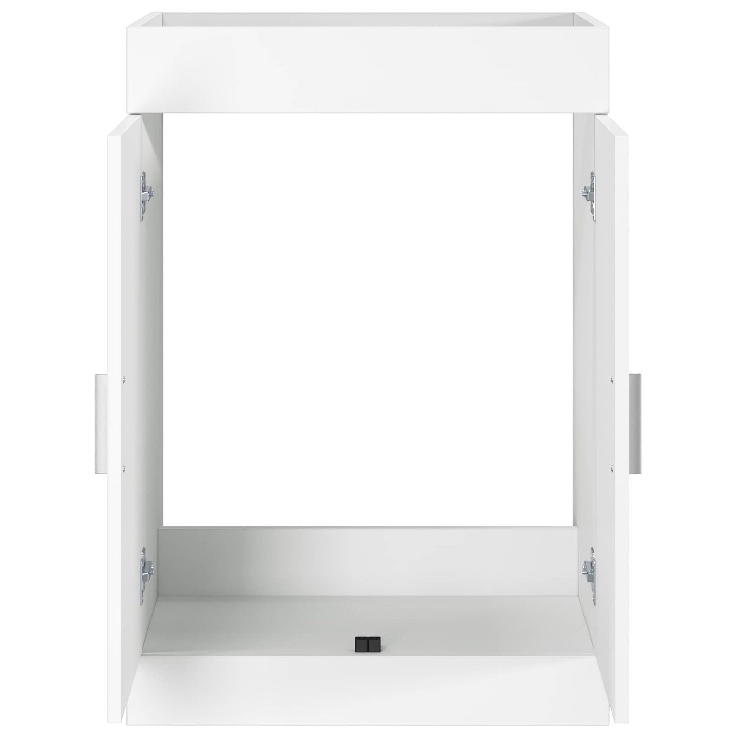 Badkamer Onder Wasbak Kast Wit 56 x 37,5 x 81 cm Bewerkt hout