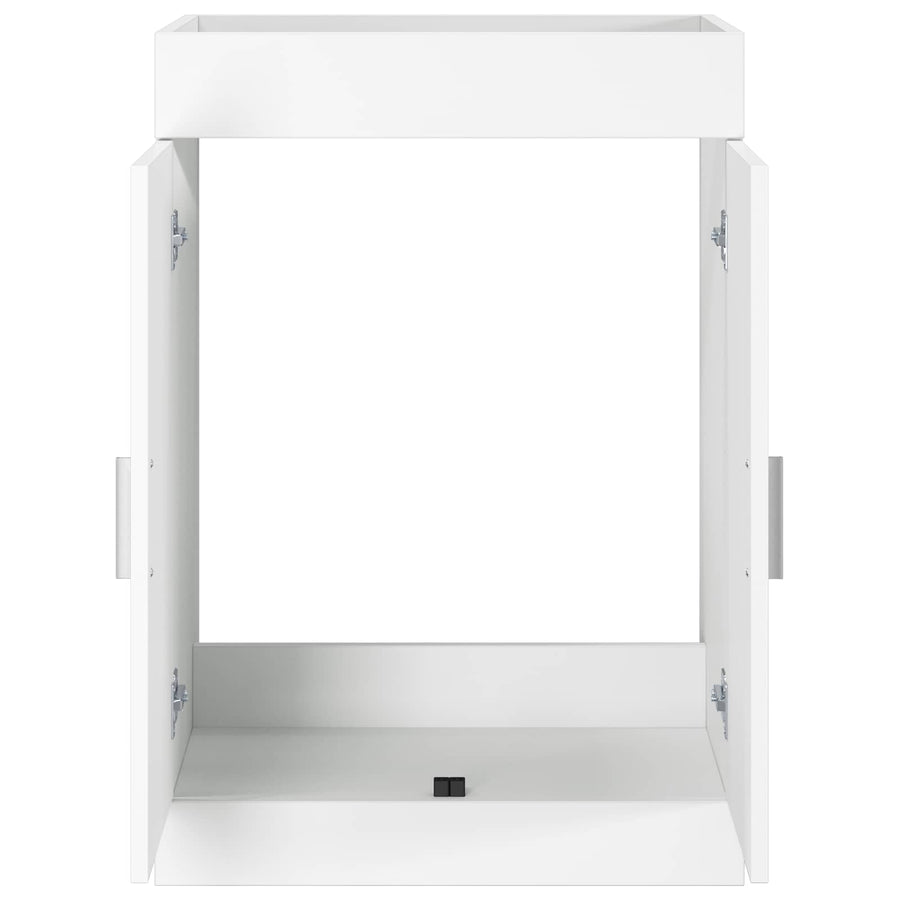 Badkamer Onder Wasbak Kast Wit 56 x 37,5 x 81 cm Bewerkt hout