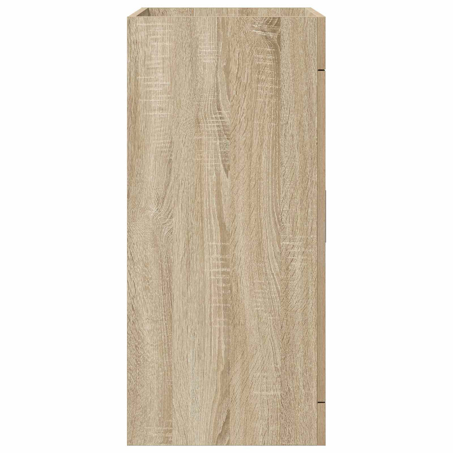 Badkamer Onder Wasbak Kast Sonoma Eiken 56 x 37,5 x 81 cm