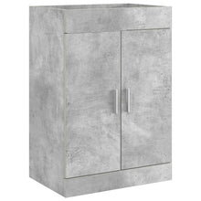 Badkamer Onder Wasbak Kast Betongrijs 56 x 37,5 x 81 cm