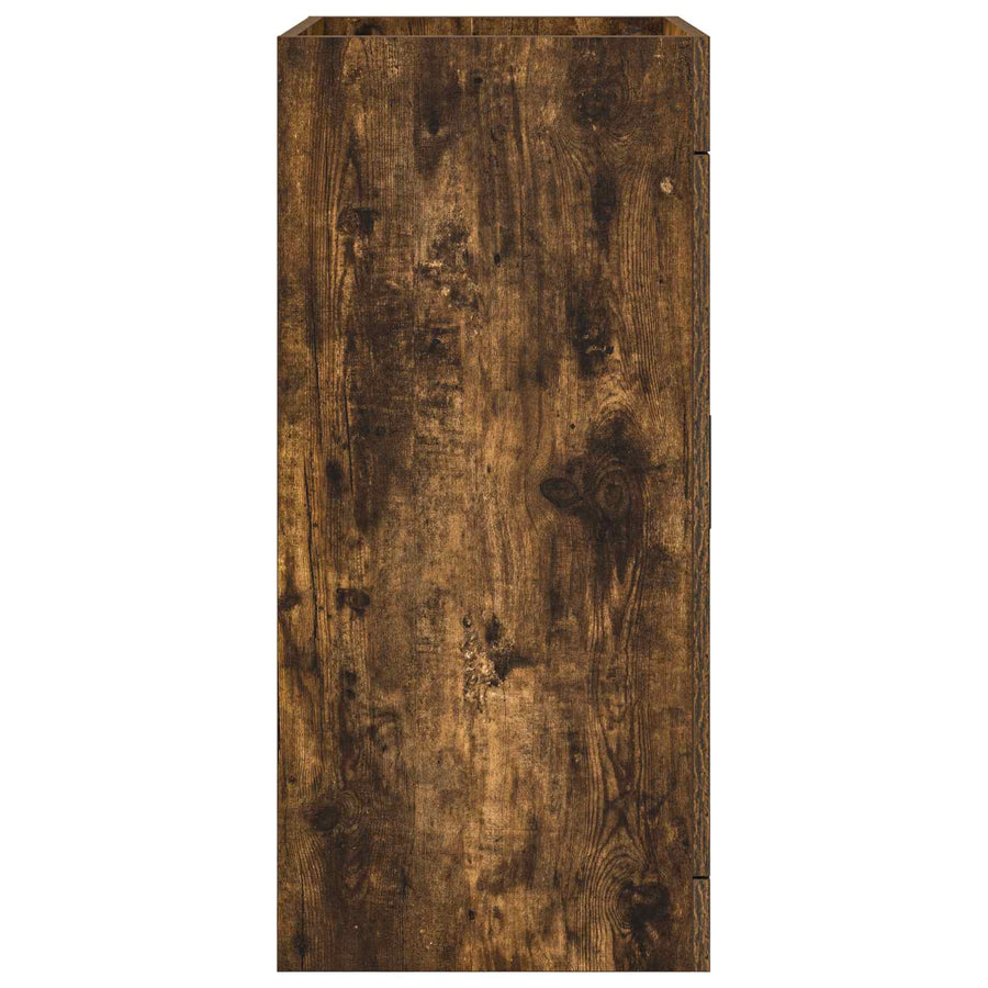 Badkamer Onder Wasbak Kast Gerookt eiken 56 x 37,5 x 81 cm