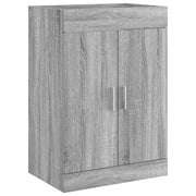 Badkamerkast onder wasbak 56x37,5x81 cm grijs sonoma