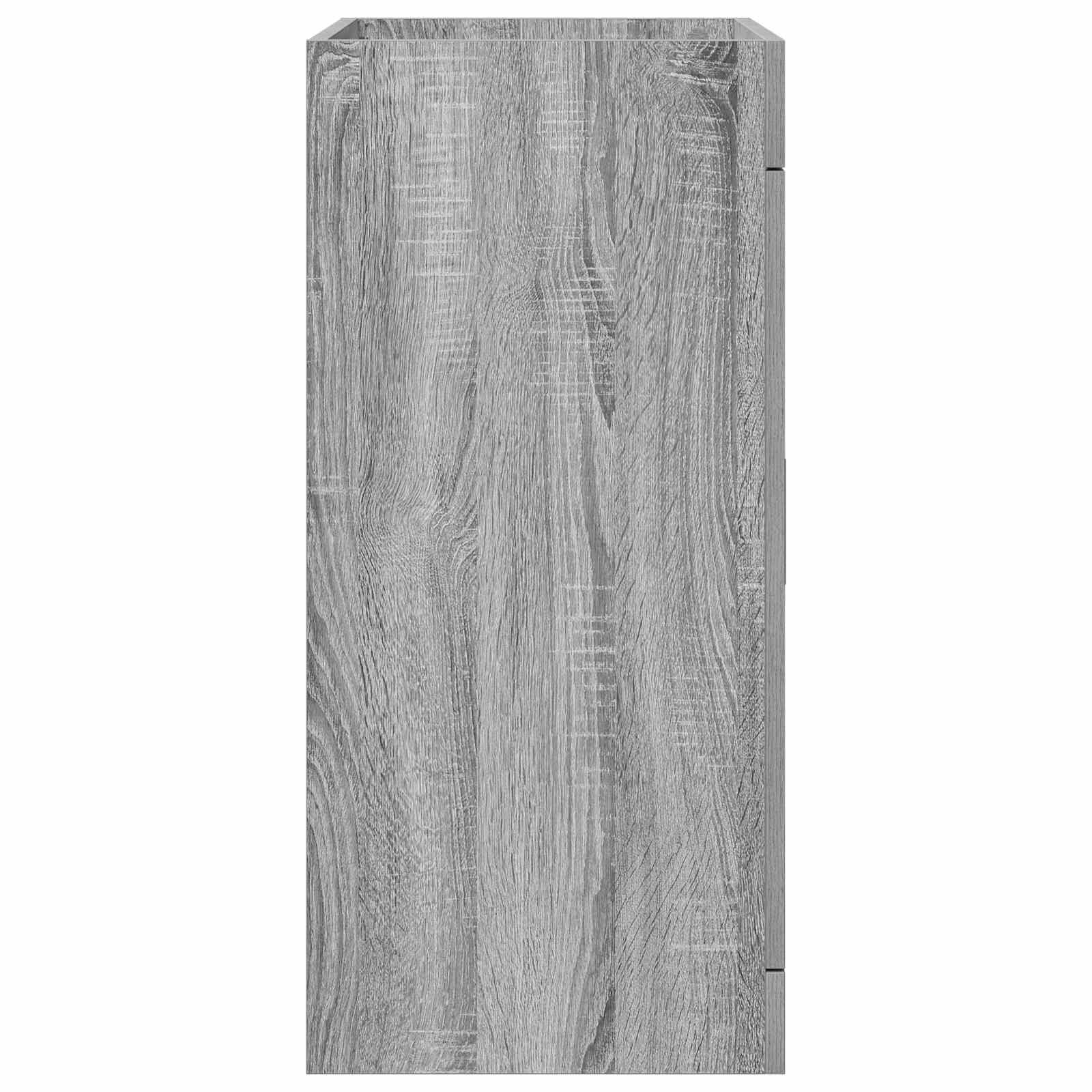 Badkamer Onder Wasbak Kast Grijs Sonoma 56 x 37,5 x 81 cm
