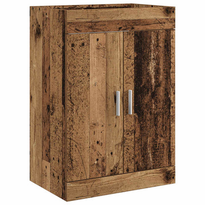 Badkamer Onder Wasbak Kast Oud hout 56 x 37,5 x 81 cm