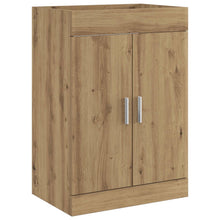 Badkamer Onder Wasbak Kast Artisanaal eiken 56 x 37,5 x 81 cm