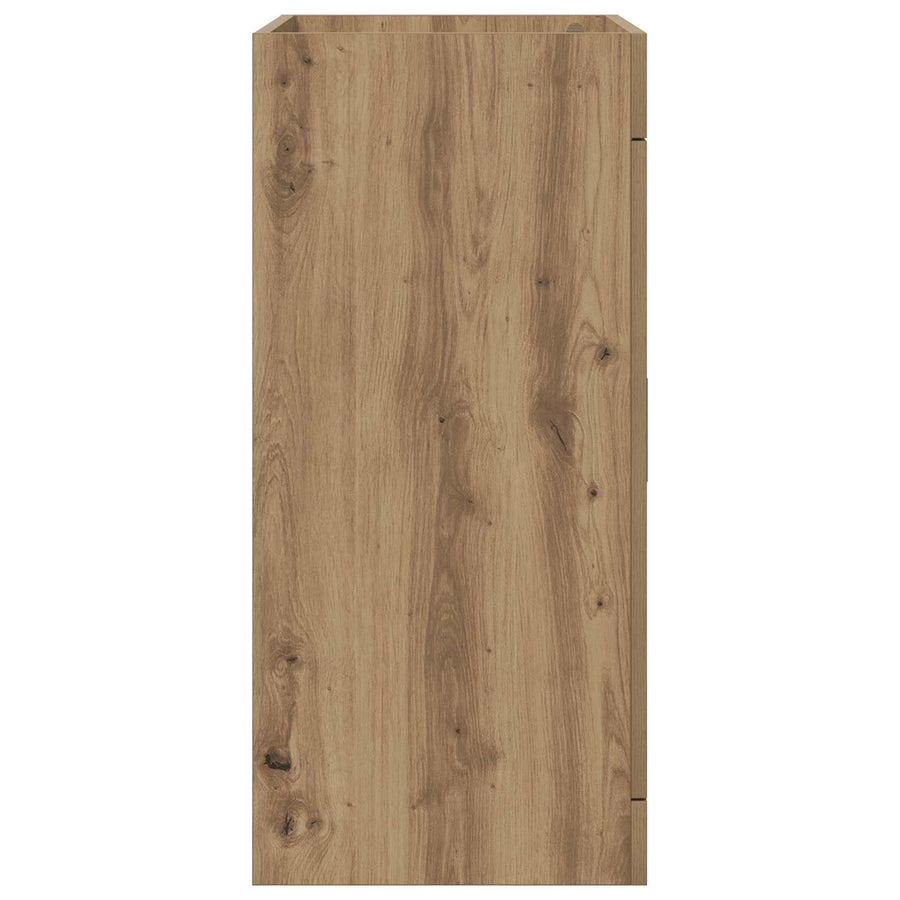 Badkamer Onder Wasbak Kast Artisanaal eiken 56 x 37,5 x 81 cm