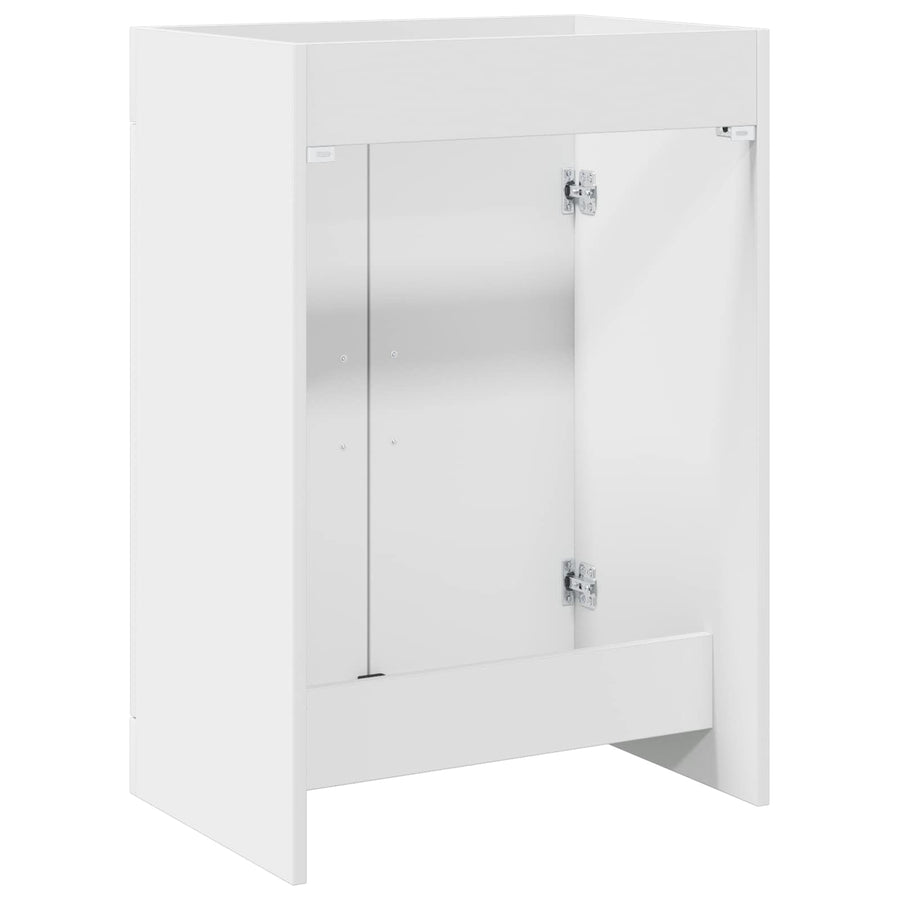 Badkamer Onder Wasbak Kast Wit 78,5 x 37,5 x 81 cm Bewerkt hout
