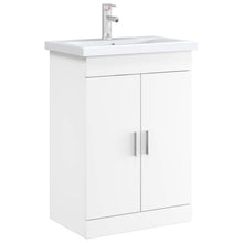 Badkamer Onder Wasbak Kast Wit 78,5 x 37,5 x 81 cm Bewerkt hout