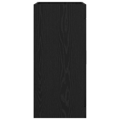 Badkamer Onder Wasbak Kast Zwart eiken 78,5 x 37,5 x 81 cm