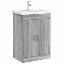 Badkamer Onder Wasbak Kast Grijs Sonoma 78,5 x 37,5 x 81 cm