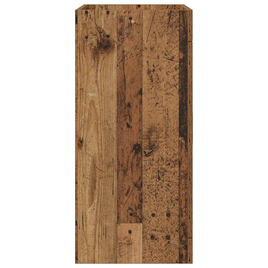 Badkamer Onder Wasbak Kast Oud hout 78,5 x 37,5 x 81 cm