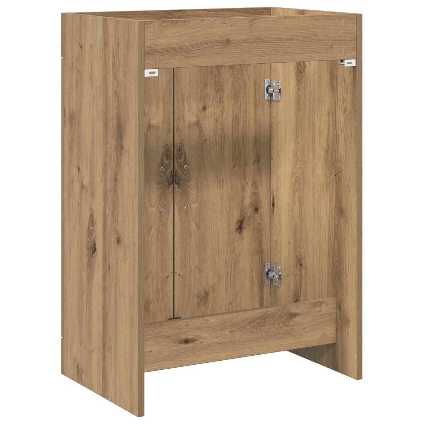 Badkamer Onder Wasbak Kast Artisanaal eiken 78,5 x 37,5 x 81 cm