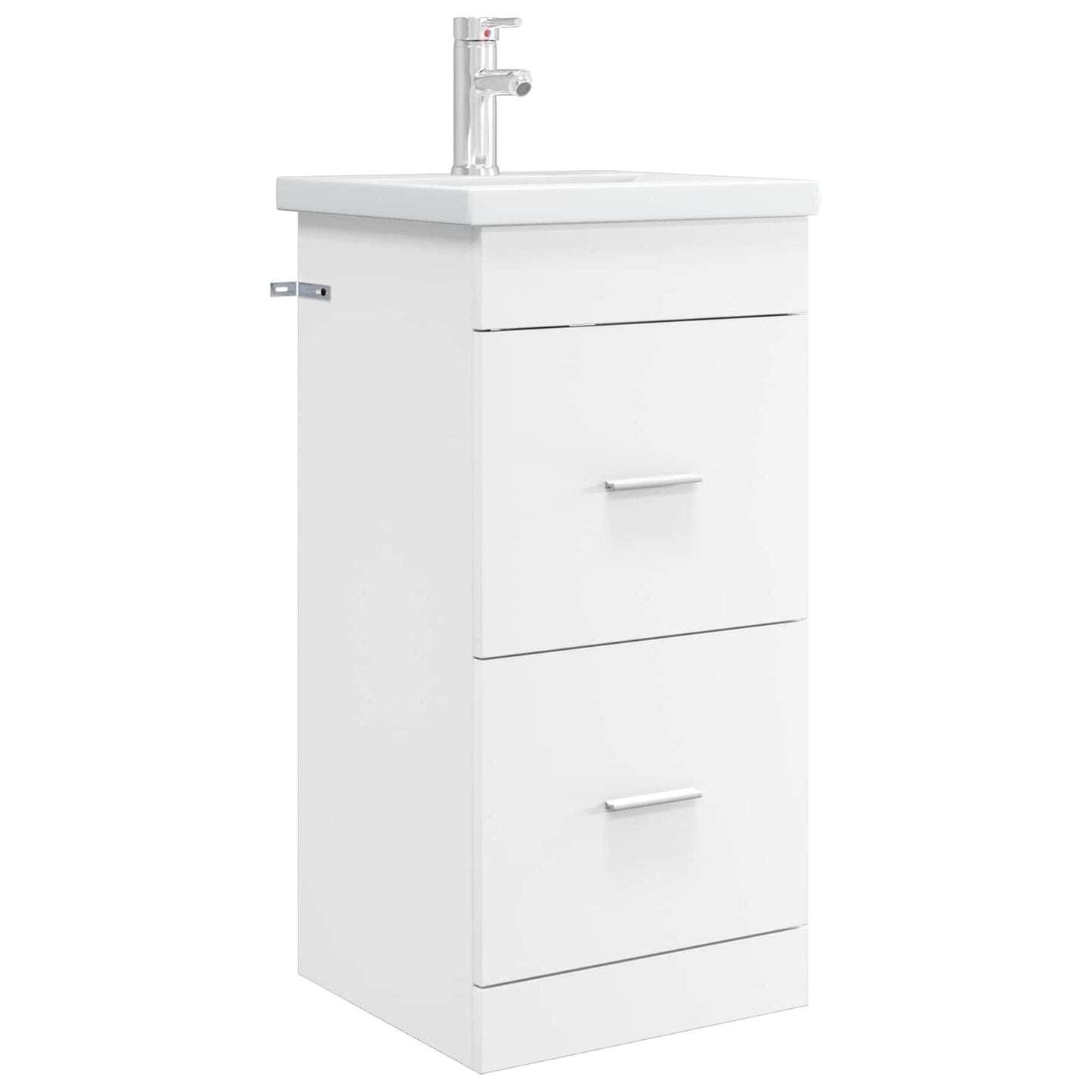 Badkamermeubel met Wasbak Wit 42 x 40 x 84,5 cm Bewerkt hout
