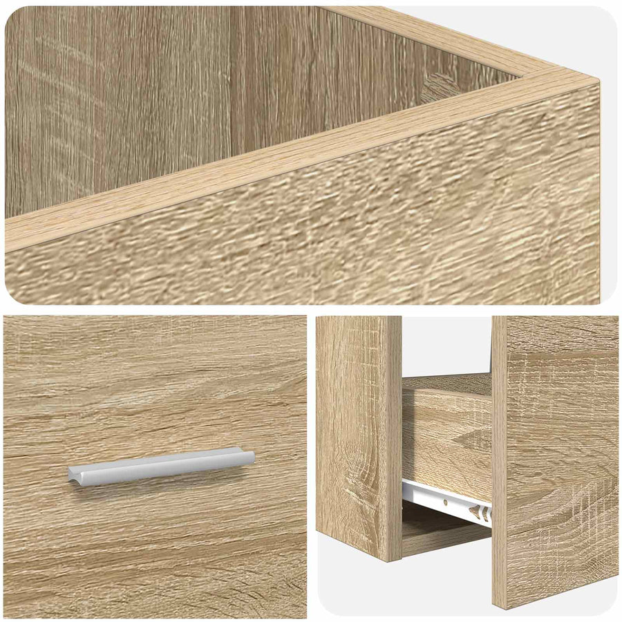 Badkamermeubel met Wasbak Sonoma Eiken 42 x 40 x 84,5 cm
