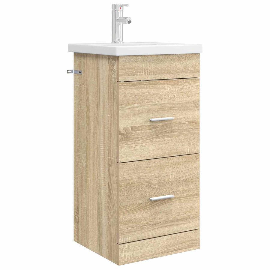 Badkamermeubel met Wasbak Sonoma Eiken 42 x 40 x 84,5 cm