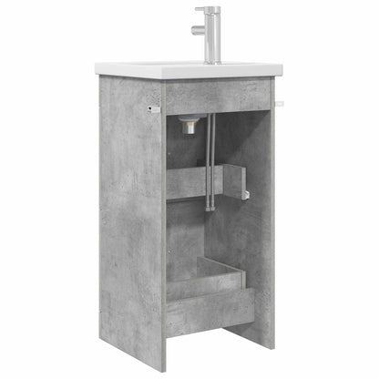 Badkamermeubel met Wasbak Betongrijs 42 x 40 x 84,5 cm