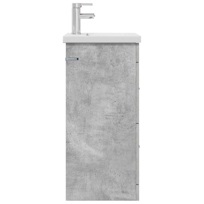 Badkamermeubel met Wasbak Betongrijs 42 x 40 x 84,5 cm
