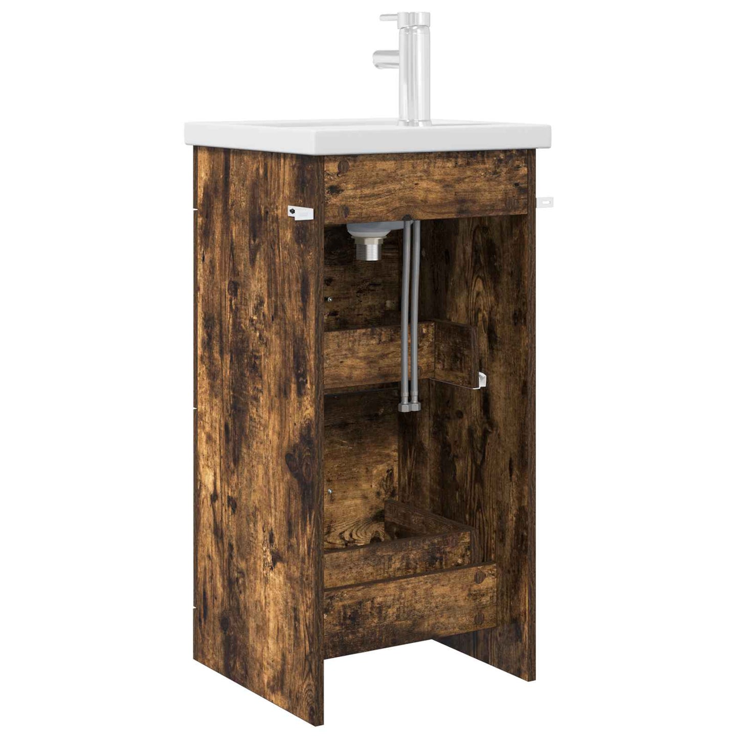 Badkamermeubel met Wasbak Gerookt eiken 42 x 40 x 84,5 cm