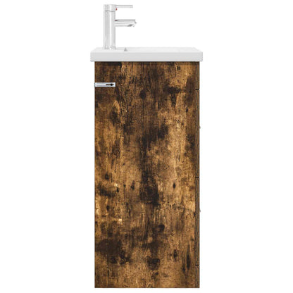 Badkamermeubel met Wasbak Gerookt eiken 42 x 40 x 84,5 cm