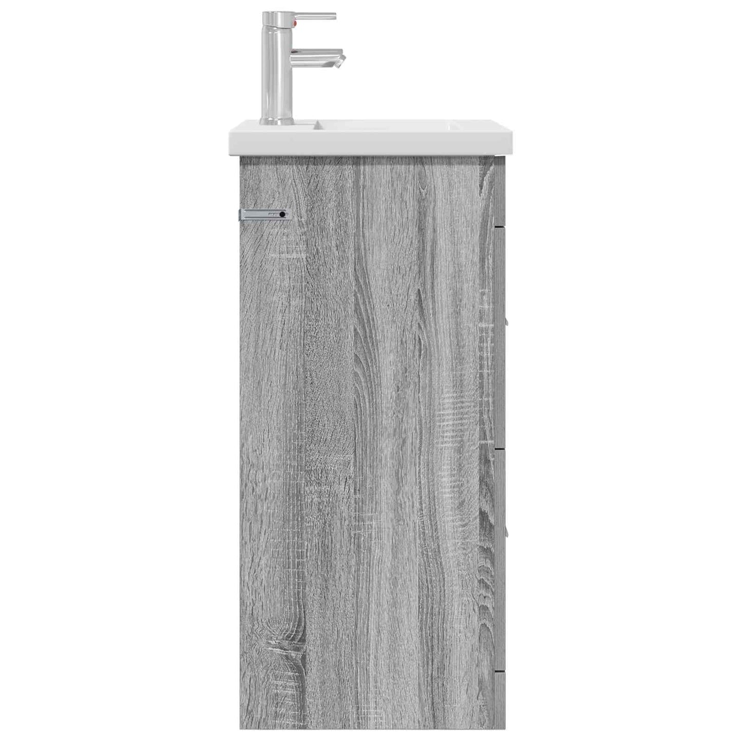 Badkamermeubel met Wasbak Grijs Sonoma 42 x 40 x 84,5 cm