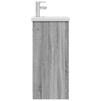 Badkamermeubel met Wasbak Grijs Sonoma 42 x 40 x 84,5 cm