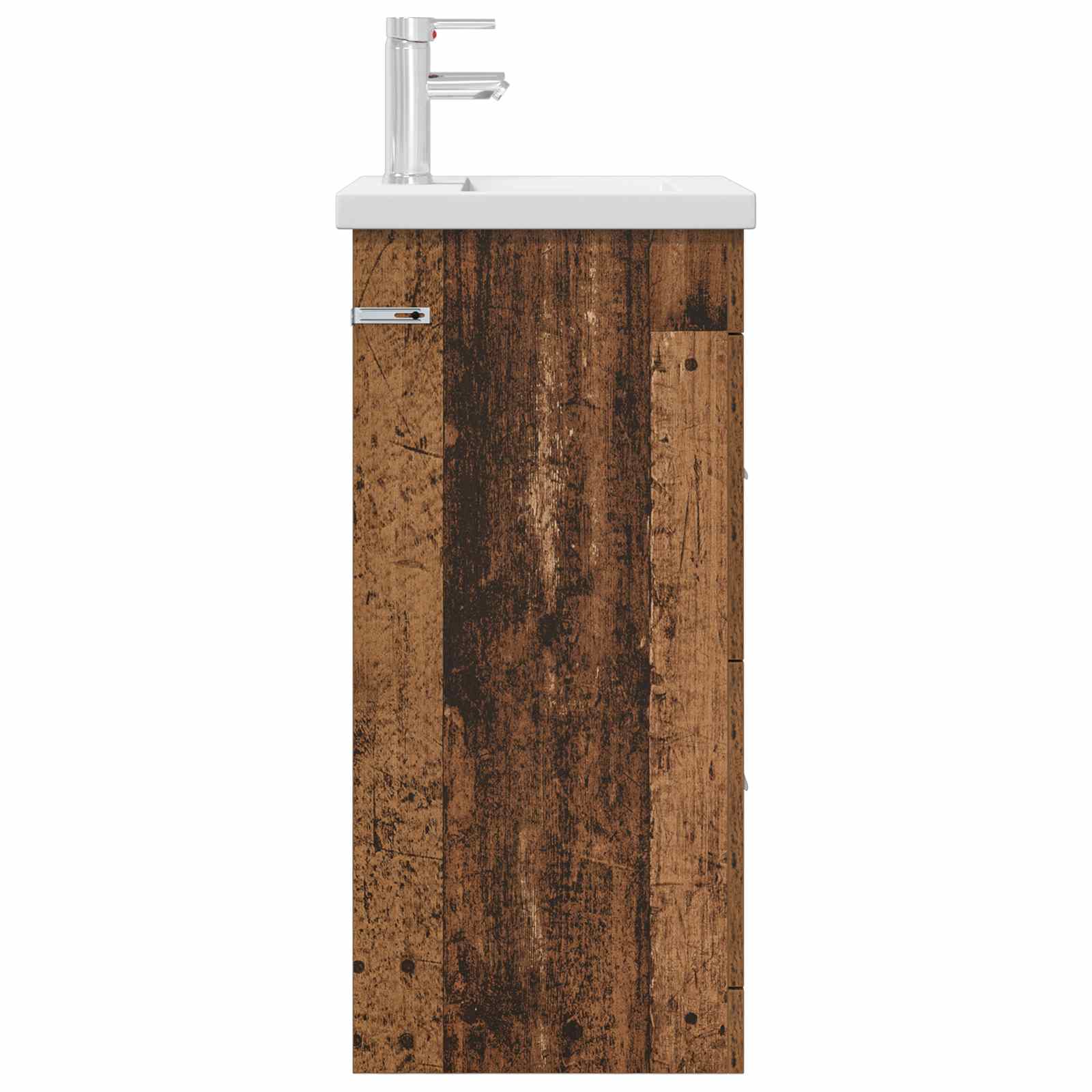 Badkamermeubel met Wasbak Oud hout 42 x 40 x 84,5 cm