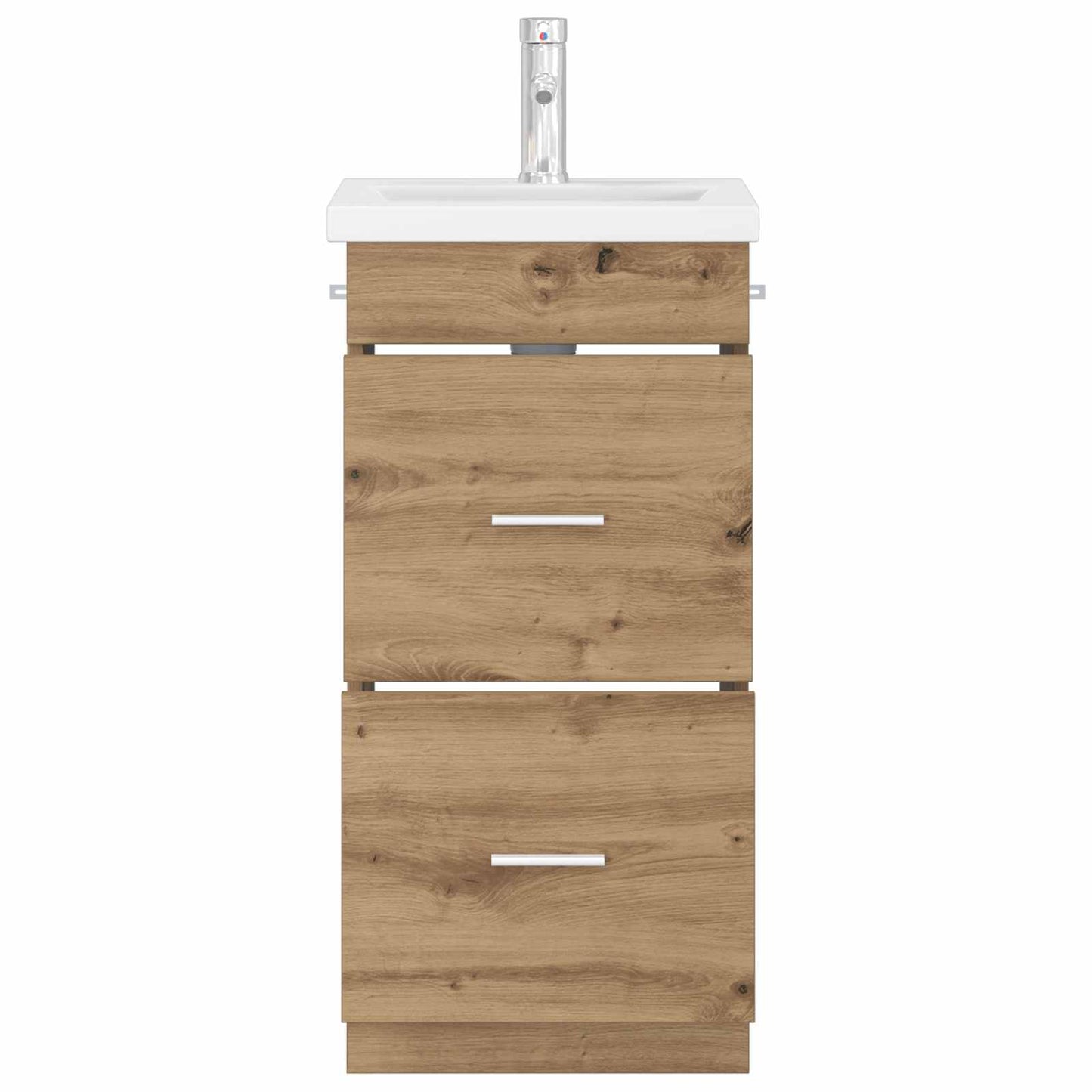 Badkamermeubel met Wasbak Artisanaal eiken 42 x 40 x 84,5 cm