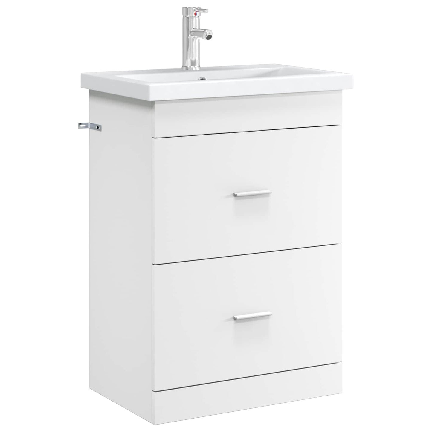 Badkamer Onder Wasbak Kast Wit 56 x 37,5 x 81 cm Bewerkt hout